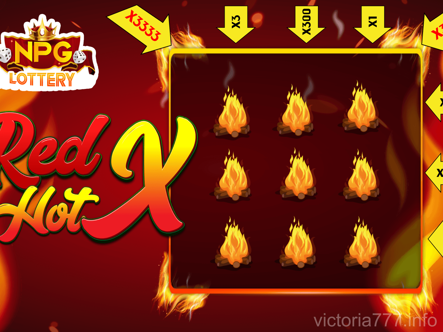 Sección de promociones en Victoria 777